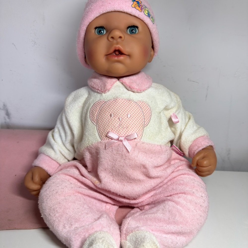 Zapf Creations 19" Baby Chou Chou Rock-A-Bye Doll 2001-02 Vintage